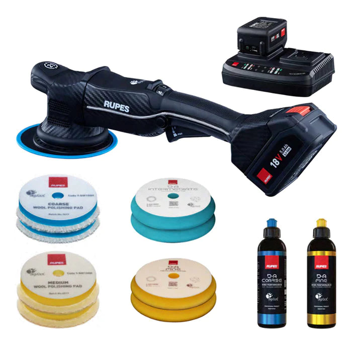 Rupes HLR21 Cordless Polisher Kit