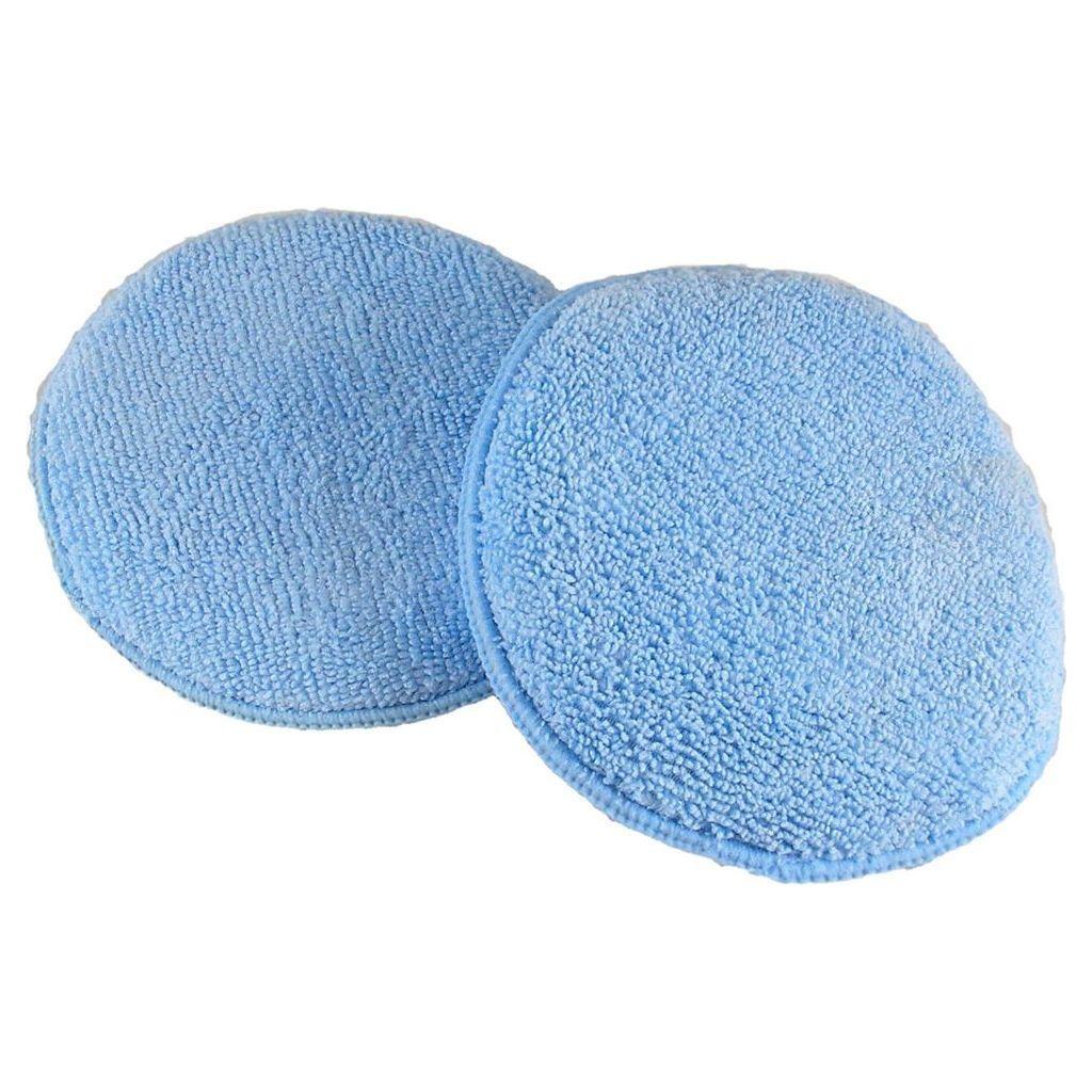 Round Microfiber Wax Applicator