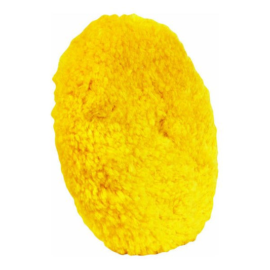 7.5" Yellow Wool Medium Cut Pad