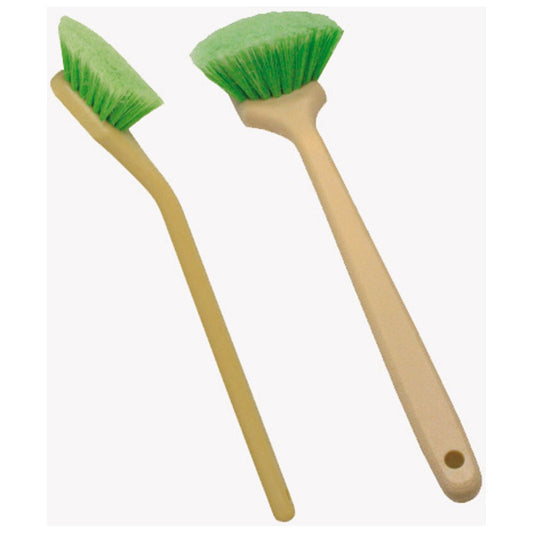 20" Green Flagged Fender Brush Angled