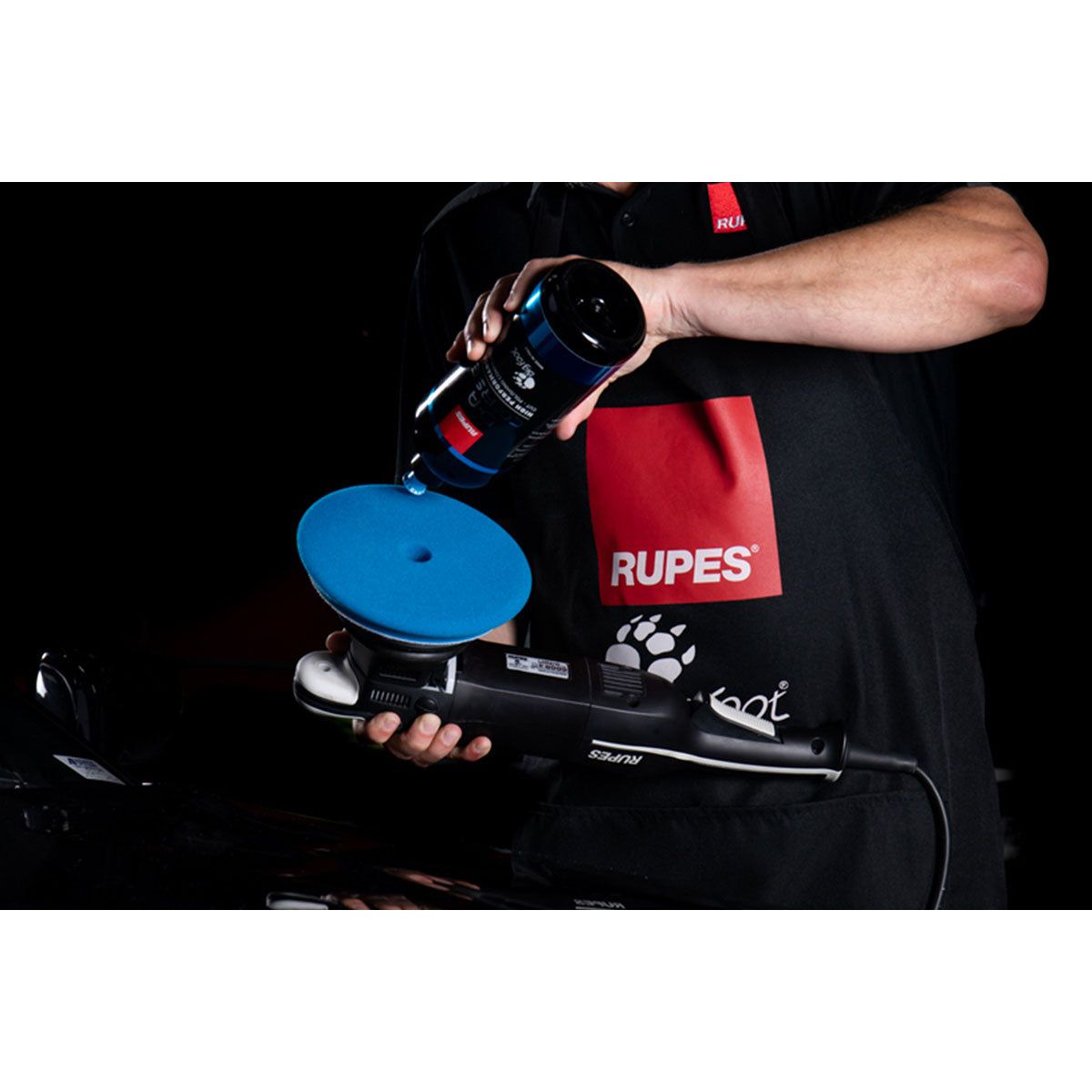 Rupes 6" White Ultrafine Random Orbital Foam Pad