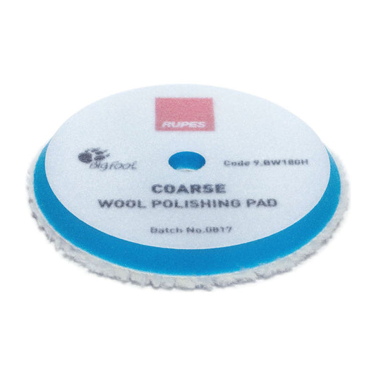 6" Blue Coarse DA Wool Pad