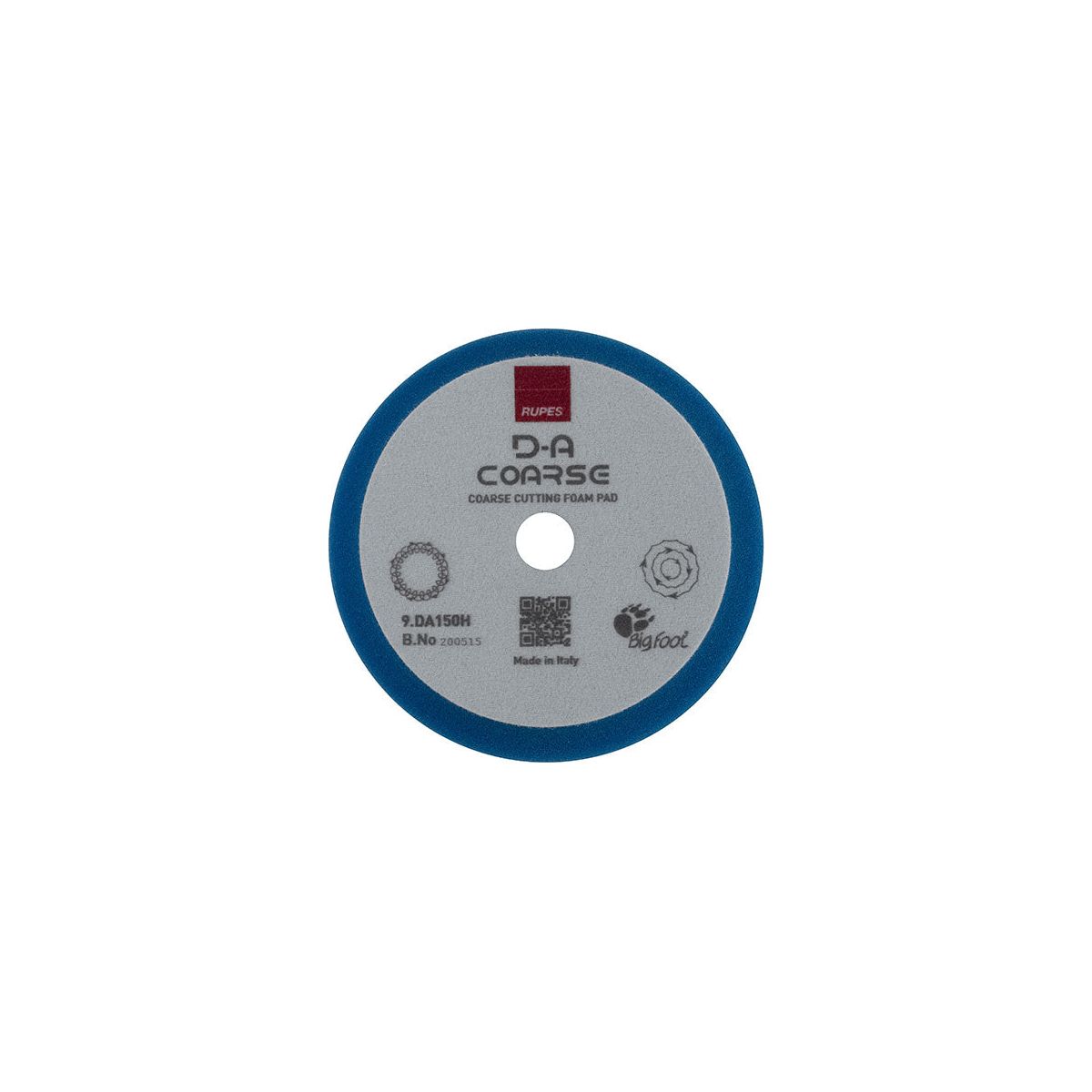 Rupes 5" Blue DA Coarse Random Orbital Foam Pad