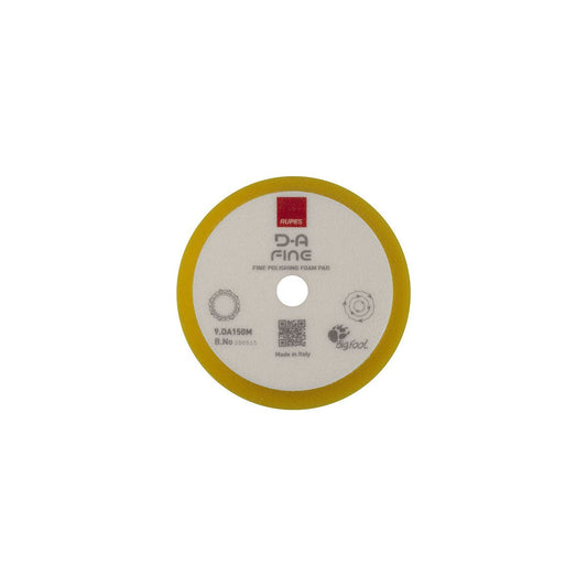 Rupes 5" Yellow Fine Random Orbital Foam Pad