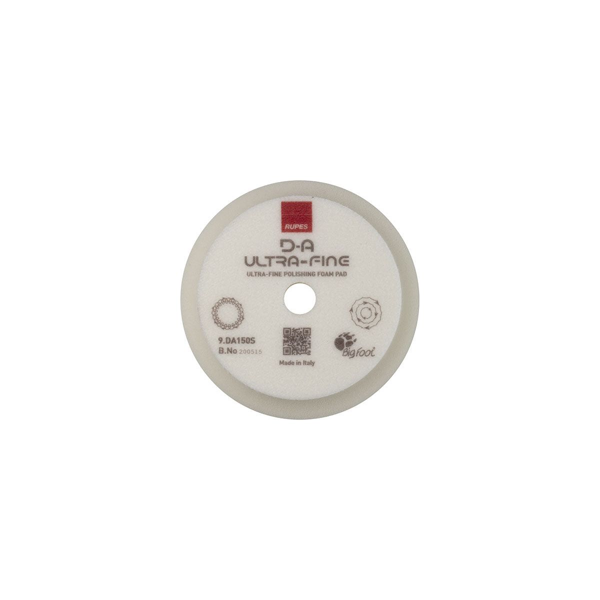 Rupes 5" White Ultra Fine Random Orbital Foam Pad