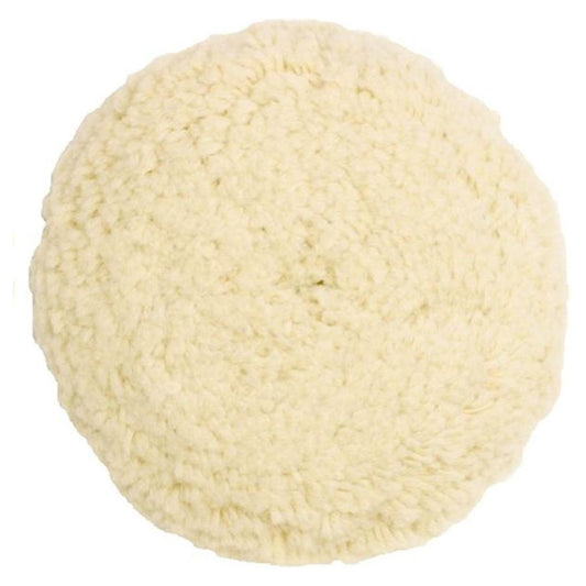 7.5" White Wool Cutting Pad