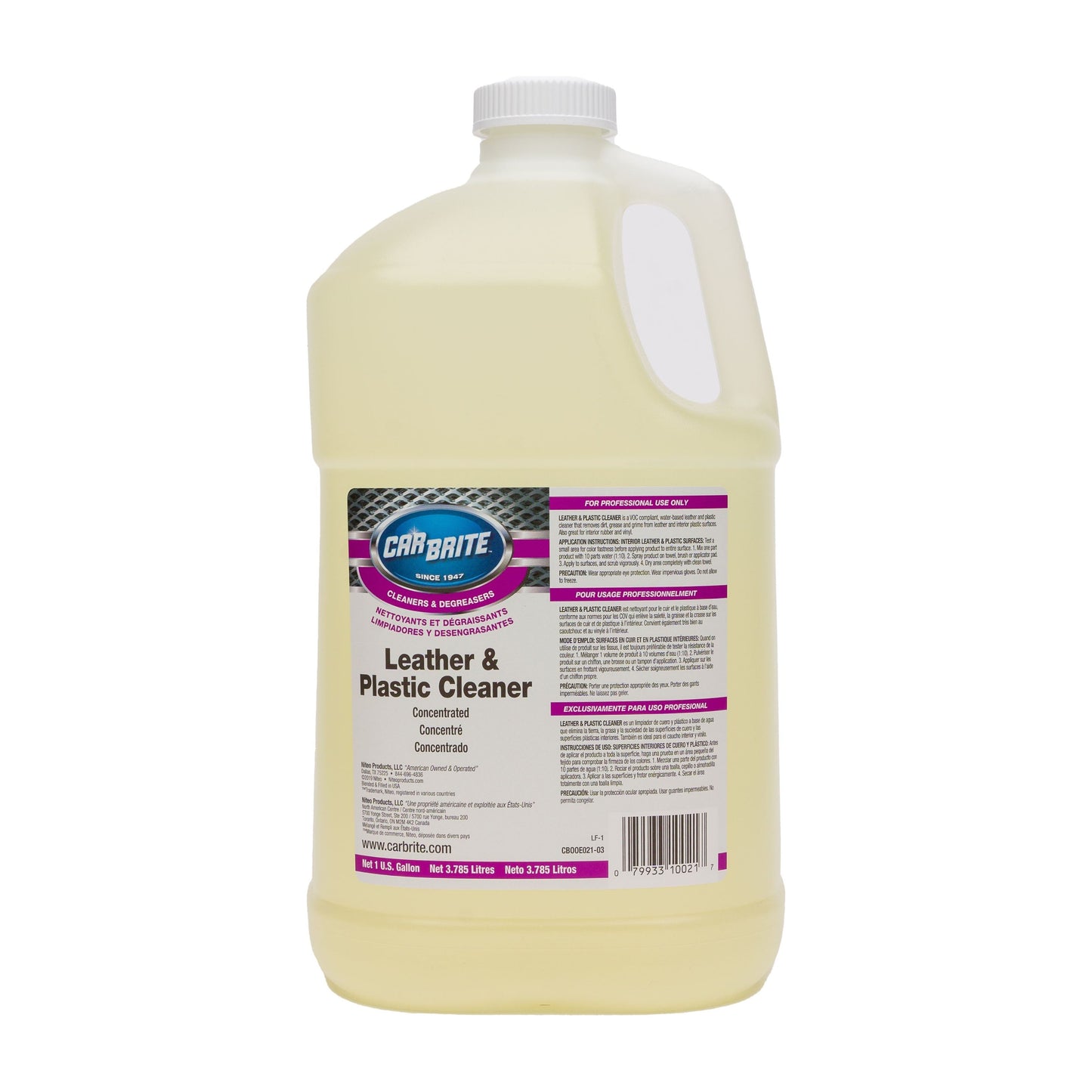 CarBrite Leather and Plastic Cleaner