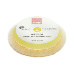 3" Yellow Medium DA Wool Polishing Pad