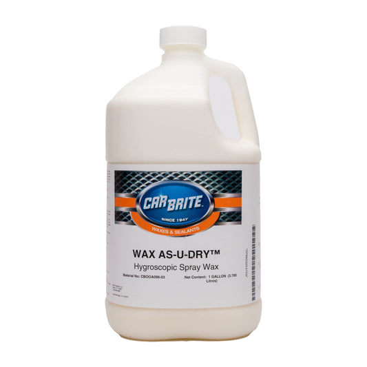 CarBrite Wax As-U-Dry