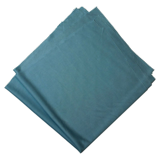 Fine Microfiber Glass Cloth Blue 20 x 20