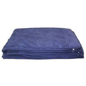 Deluxe Blue Microfiber Towel 12/PK