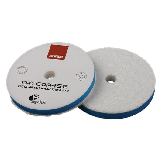 Rupes D-A Blue Coarse Extreme Cut Microfiber Pad