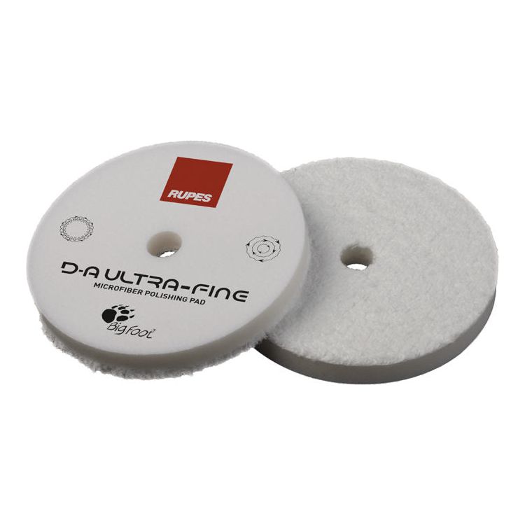 Rupes D-A White Ultra-fine Microfiber Polishing Pad